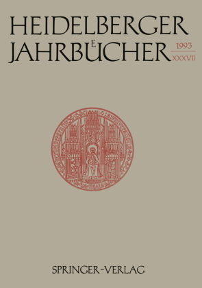 Heidelberger Jahrbücher 