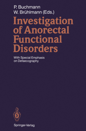 Investigation of Anorectal Functional Disorders 