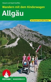 Rother Wanderbuch Wandern mit dem Kinderwagen, Allgäu Cover