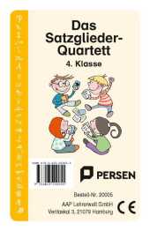 Das Satzglieder-Quartett (Kartenspiel)