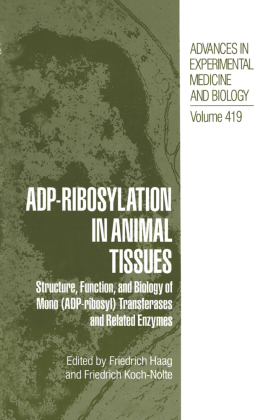 ADP-Ribosylation in Animal Tissues 