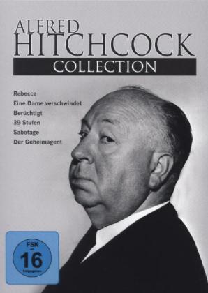 Alfred Hitchcock Collection 6 Filme, 3 DVDs 