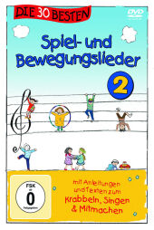 Die 30 besten Spiel- und Bewegungslieder, 1 DVD Cover