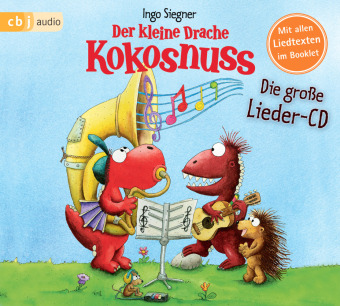 Der kleine Drache Kokosnuss - Die große Lieder-CD, 1 Audio-CD