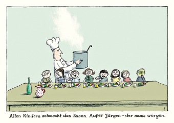 Alle Kinder-Postkartenset Motiv "Jürgen"