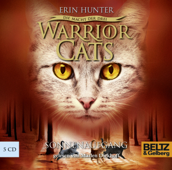 Warrior Cats - Die Macht der drei, Sonnenaufgang, 5 Audio-CDs