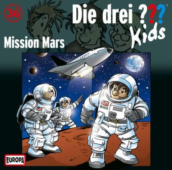 Die drei ???-Kids - Mission Mars, 1 Audio-CD