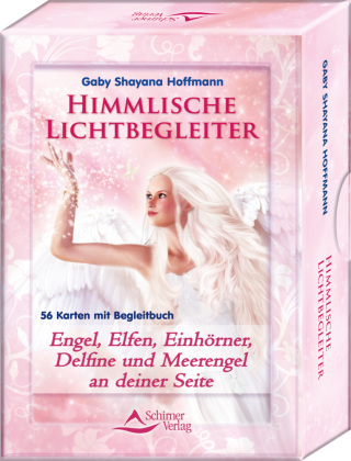 Himmlische Lichtbegleiter, Meditationskarten m. Begleitbuch