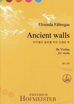 Ancient walls, für Violine 