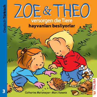 ZOE & THEO versorgen die Tiere (D-Türkisch). Zoe & Theo hayvanlari besliyorlar