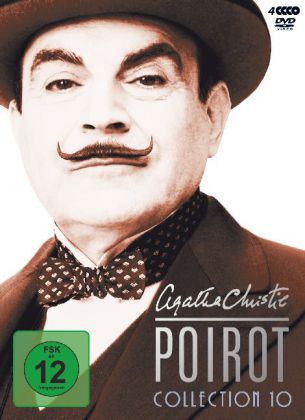 Agatha Christie's Hercule Poirot Collection, 4 DVDs