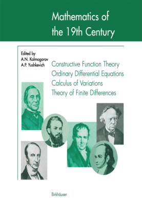 Mathematics of the 19th Century 