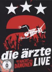 die ärzte Live - Die Nacht der Dämonen, 2 DVDs m. Buch