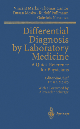 Differential Diagnosis by Laboratory Medicine, 2 Teile 