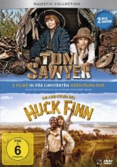 Tom Sawyer / Die Abenteuer des Huck Finn, 2 DVDs Cover