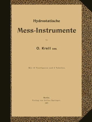 Hydrostatische Mess-Instrumente 