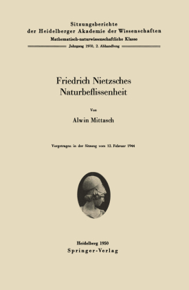 Friedrich Nietzsches Naturbeflissenheit 