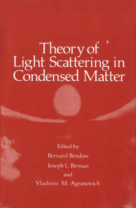 Theory of Light Scattering in Condensed Matter 