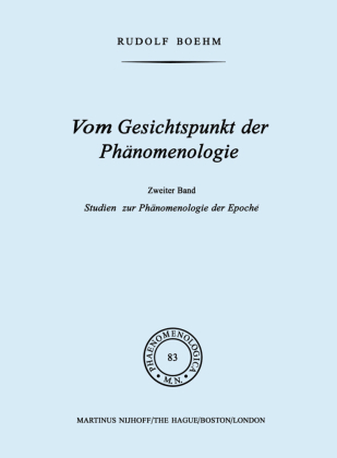Vom Gesichtspunkt der Phänomenologie 