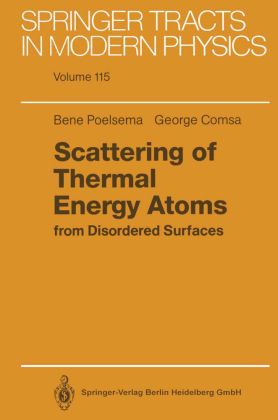 Scattering of Thermal Energy Atoms 