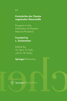 Progress in the Chemistry of Organic Natural Products. Fortschritte der Chemie organischer Naturstoffe 