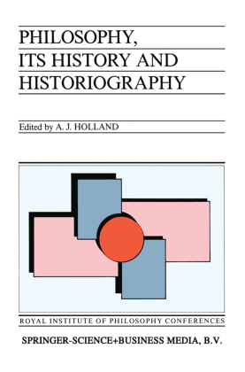 Philosophy, its History and Historiography 