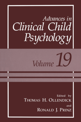 Advances in Clinical Child Psychology 