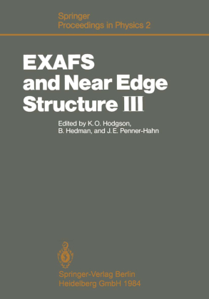 EXAFS and Near Edge Structure III 