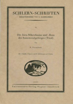Die Jura-Mikrofauna und -flora des Sonnwendgebirges (Tirol) 