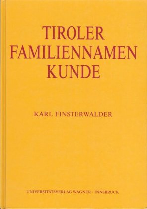 Tiroler Familiennamenkunde 