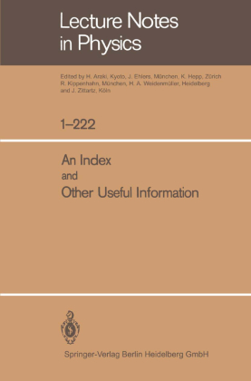 An Index and Other Useful Information 