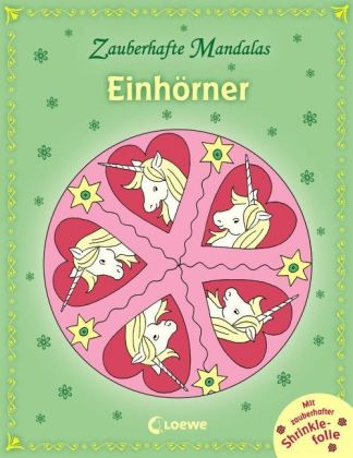 Zauberhafte Mandalas - Einhörner; .