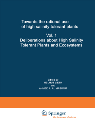 Towards the rational use of high salinity tolerant plants 
