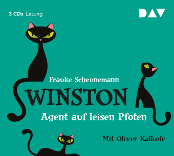 Winston - Agent auf leisen Pfoten, 3 Audio-CD