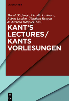 Kant's Lectures / Kants Vorlesungen 