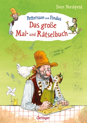 Pettersson und Findus. Das große Mal- und Rätselbuch