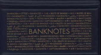 Taschenalbum für Banknoten blau 
