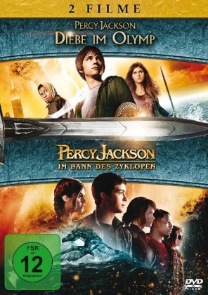 Percy Jackson 1 + 2, 2 DVDs
