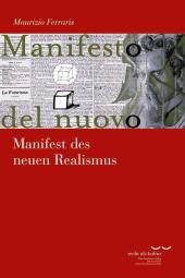 Manifest des neuen Realismus