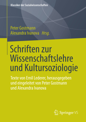 Schriften zur Wissenschaftslehre und Kultursoziologie | ISBN