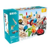 BRIO Builder 34587 Box 136 tlg. - Das kreative Konstruktionsspielzeug aus Schweden - Der ideale Einstieg in die Welt des