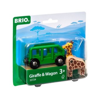 33724 BRIO Giraffenwagen