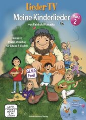 Lieder-TV: Meine Kinderlieder - Band 2 (mit DVD), m. 1 DVD-ROM