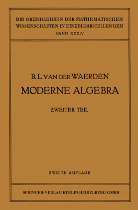 Moderne Algebra 