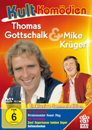 Kultkomödien mit Thomas Gottschalk & Mike Krüger, 5 DVDs 