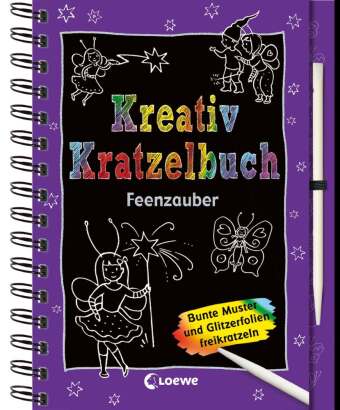 Kreativ-Kratzelbuch - Feenzauber 