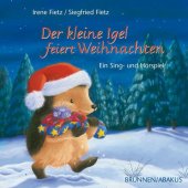 Der kleine Igel feiert Weihnachten, Audio-CD Cover