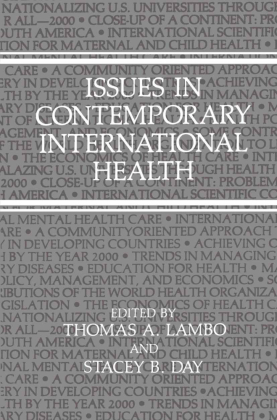 Issues in Contemporary International Health 