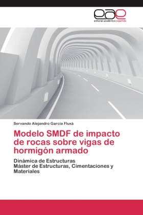 Modelo SMDF de impacto de rocas sobre vigas de hormigón armado 