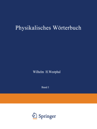 Physikalisches Wörterbuch, 3 Tle. 